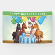 Fête d'anniversaire des chevaux