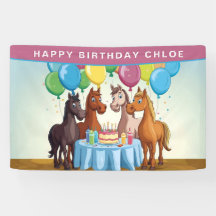 Fête d'anniversaire des chevaux