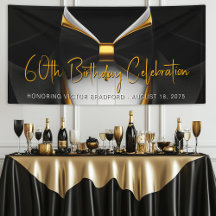 Fête d'anniversaire Mens Tuxedo Black Gold