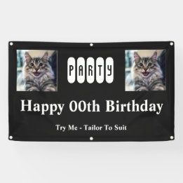 Banderoles Fête d'anniversaire pour des jumeaux