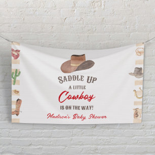 Banderoles Fête de Bébé Cowboy Western Rodeo Wild West