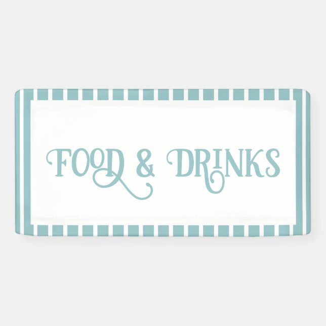 Banderoles Fête de Bébé sur Planche de Surf Personnalisée Gen (Horizontal)