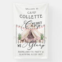 Fête de glamping de célibataire bohème sous les ét