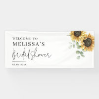 Fête de mariage Floral Sunflower Eucalyptus Foliag