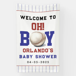Banderoles Fête de naissance bébé baseball garçon Fête de s
