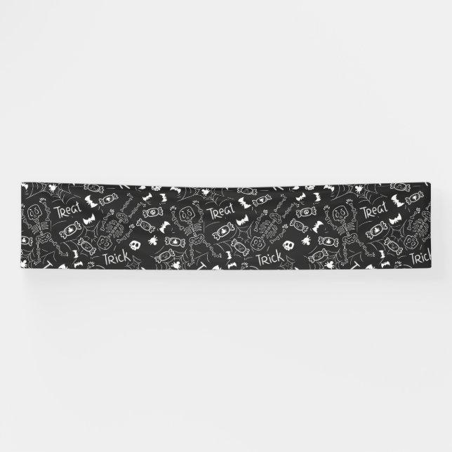 Banderoles Fête des décorations d'Halloween sur mesure (Horizontal)