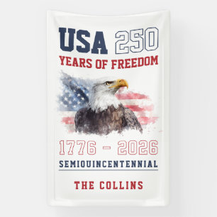 Banderoles Fête du 4 juillet pour le 250e anniversaire des Ét