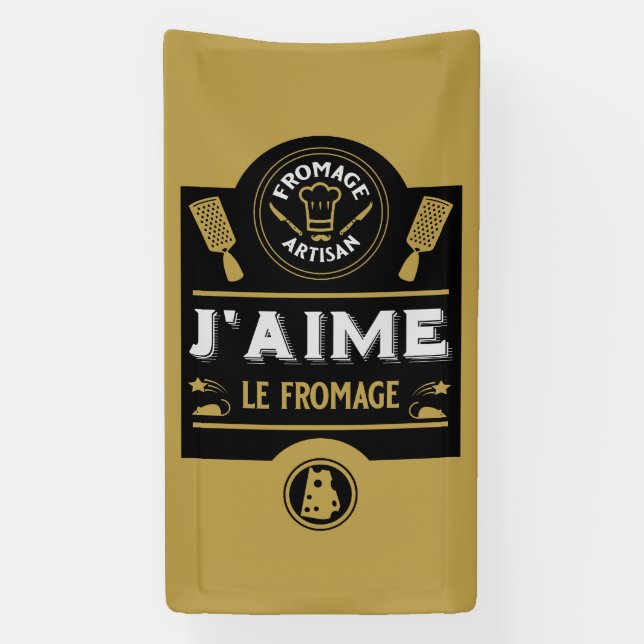 Banderoles Fête nationale du fromage 4 juin (Verticale)