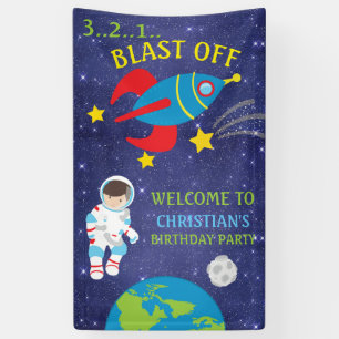 Banderoles Feu de l'espace extra-atmosphérique Anniversaire