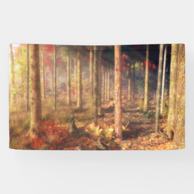 Banderoles Feuilles de Gold Banner (Horizontal)