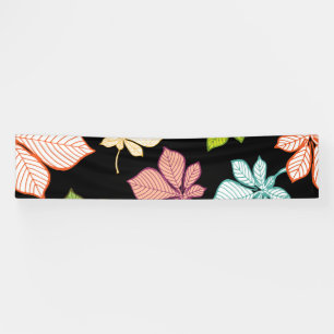Banderoles Feuilles stylisées 9