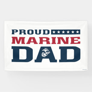 Banderoles Fier Marine Papa - Couleur