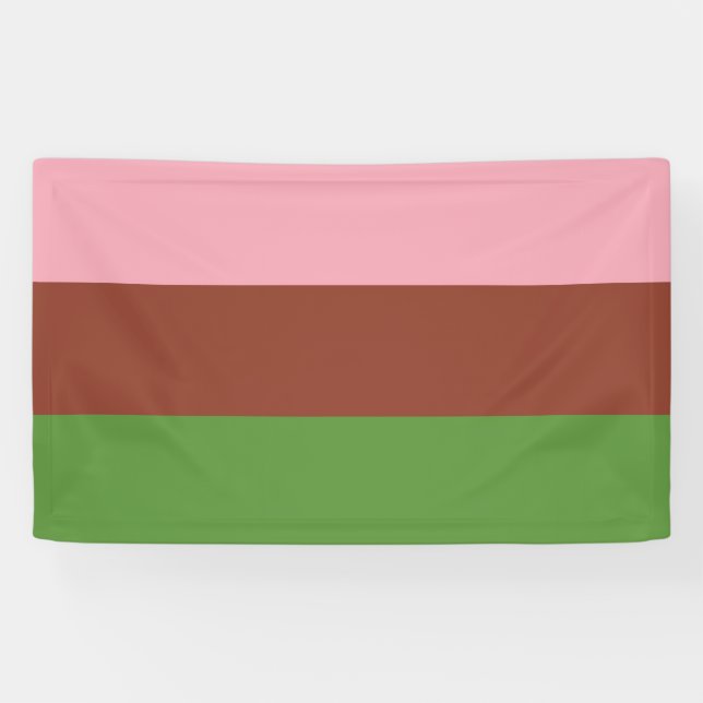 Banderoles Fierté gynosexuelle (Horizontal)