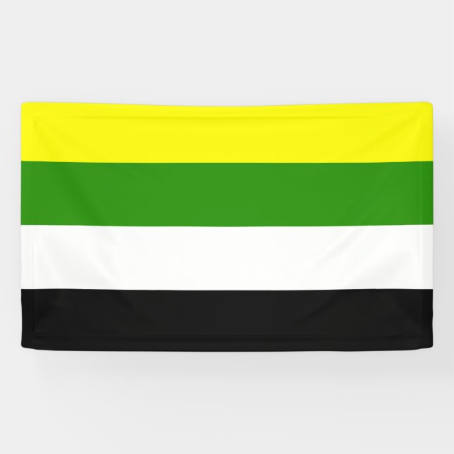 Banderoles Fierté skoliosexuelle (Horizontal)