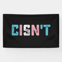 Fierté transgenre Cis n'est pas LGBTQ Drapeau tran