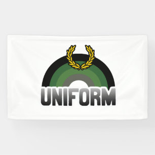 Banderoles Fierté uniforme