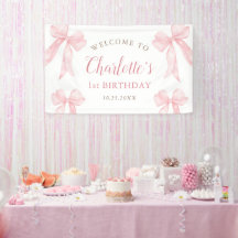 Fille Arc-en-ciel Rose Pastel 1er Anniversaire