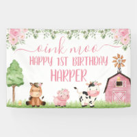Filles roses Grange Florale Animaux de ferme Joyeu