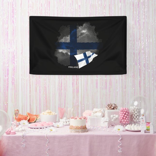 Banderoles Finland flag (Fête)
