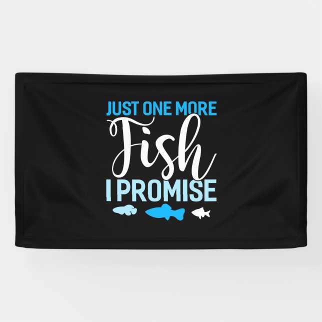Banderoles Fisher Juste Un Poisson De Plus (Horizontal)