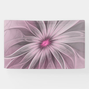 Banderoles Fleur de fantaisie Art abstrait de prune floral fr