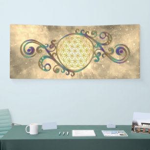 Banderoles Fleur De Vie - Ornements Spiraux 1