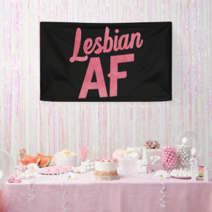 Banderoles Fleur lesbienne AF Fierté LGBT Gay Amour Parade