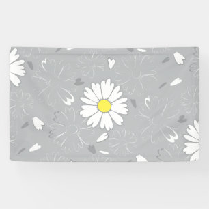 Banderoles Fleur marguerite d'Eilin