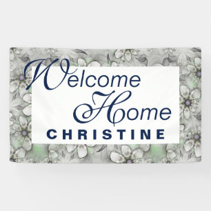 Banderoles Fleurs fractales sans couture motif I + vos idées