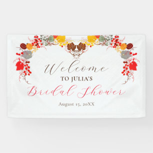 Banderoles Fleurs Françaises Raisin Sucré de Mûre pour Mariag