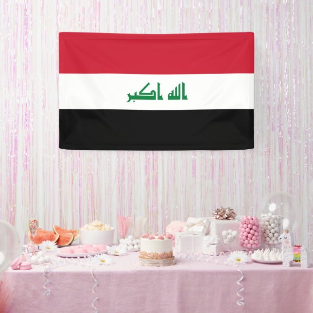 Banderoles Flot d'Iraq (Fête)