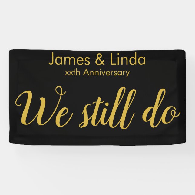 Banderoles Fond de renouvellement de vœux pour la fête d'anni (Horizontal)