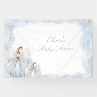 Banderoles Fond de scène élégant pour Baby Shower avec citrou