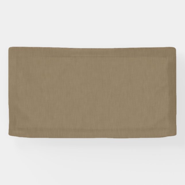 Banderoles Fond marron texturé calme et simple (Horizontal)