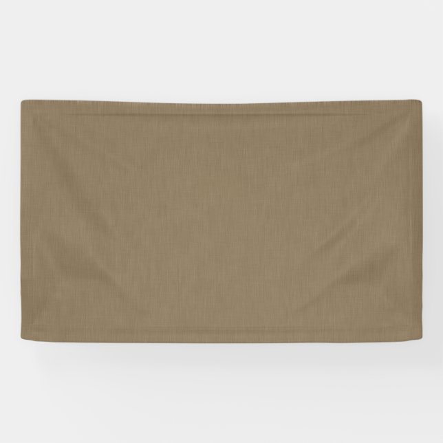 Banderoles Fond marron texturé calme et simple (Horizontal)