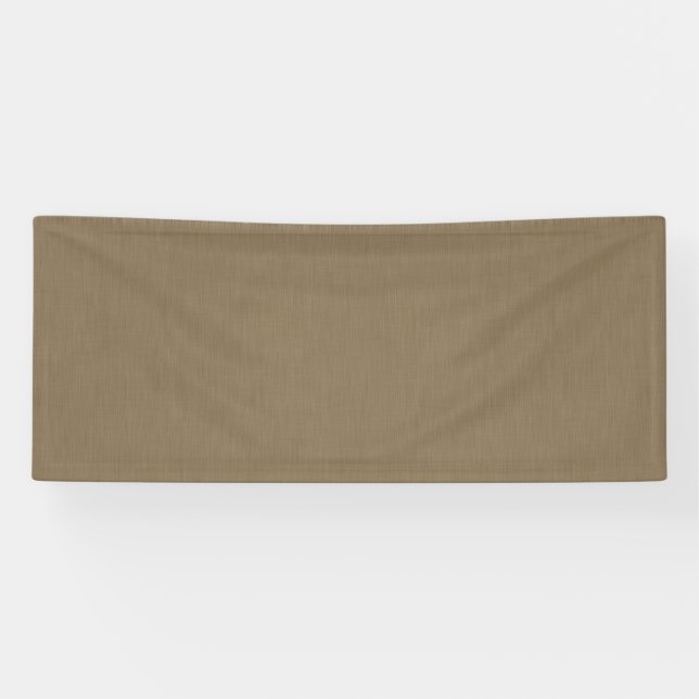 Banderoles Fond marron texturé calme & simple  (Horizontal)