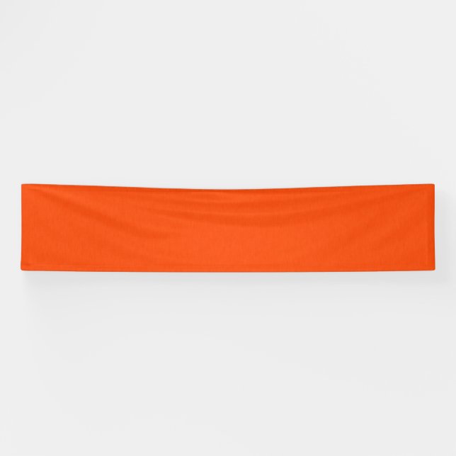 Banderoles Fond orange texturé calme et simple (Horizontal)