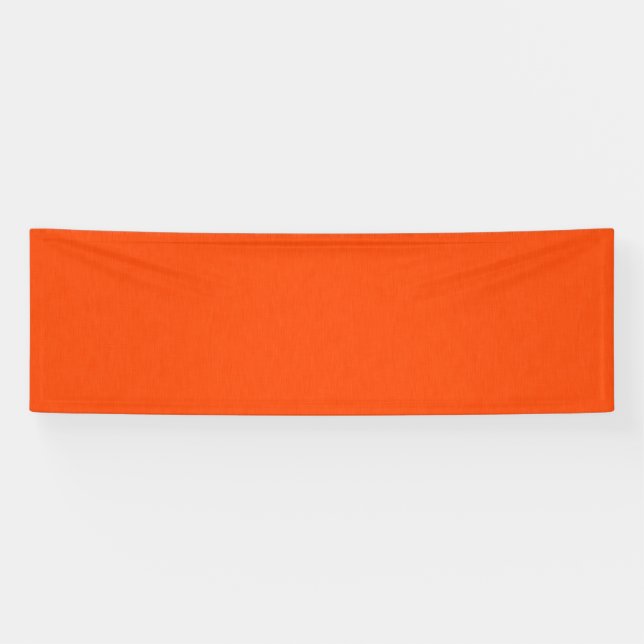 Banderoles Fond orange texturé calme et simple (Horizontal)