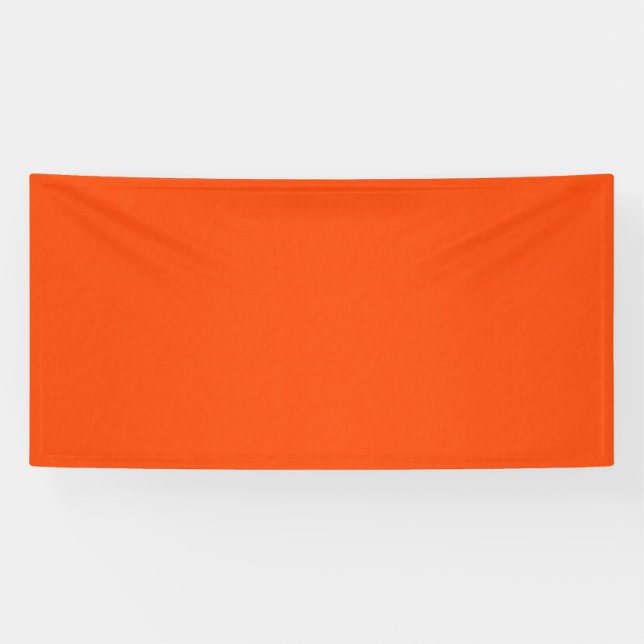 Banderoles Fond orange texturé calme et simple (Horizontal)
