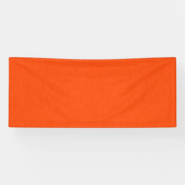 Banderoles Fond orange texturé calme et simple (Horizontal)