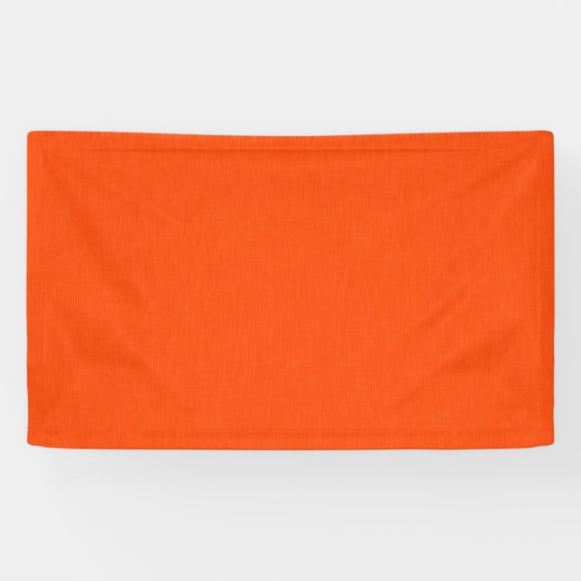 Banderoles Fond orange texturé calme et simple (Horizontal)