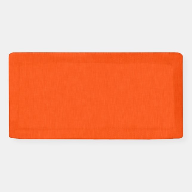 Banderoles Fond orange texturé calme et simple (Horizontal)
