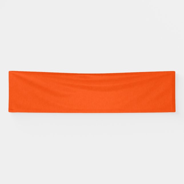 Banderoles Fond orange texturé calme et simple (Horizontal)