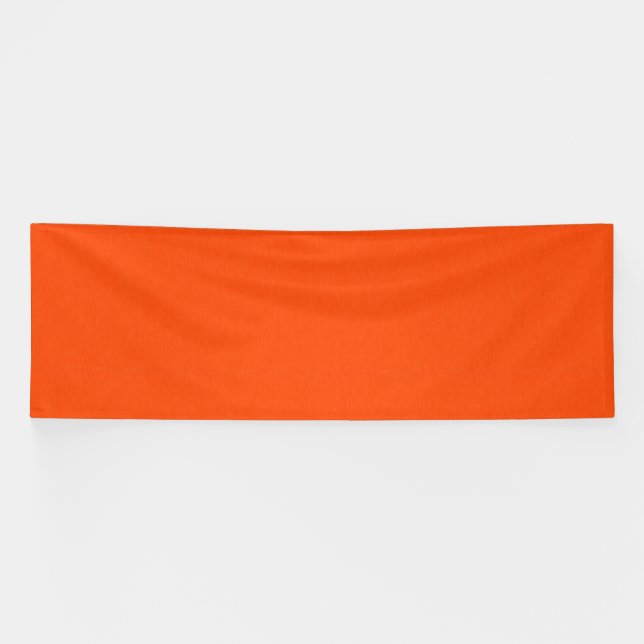 Banderoles Fond orange texturé calme et simple (Horizontal)