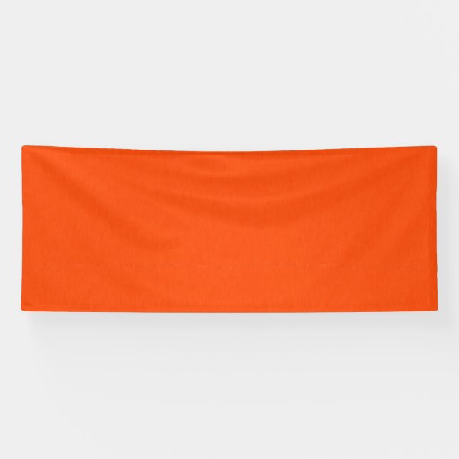 Banderoles Fond orange texturé calme et simple (Horizontal)