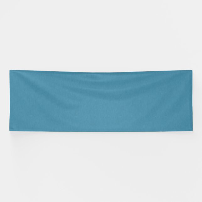 Banderoles Fond texturé en lin bleu calme et simple (Horizontal)