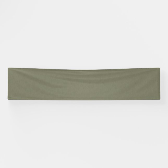 Banderoles Fond texturé vert olive calme et simple  (Horizontal)