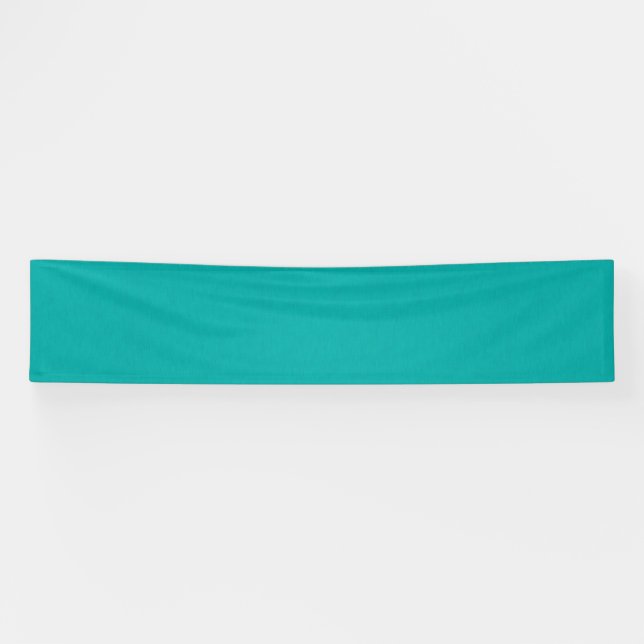 Banderoles Fond turquoise texturé calme & simple (Horizontal)