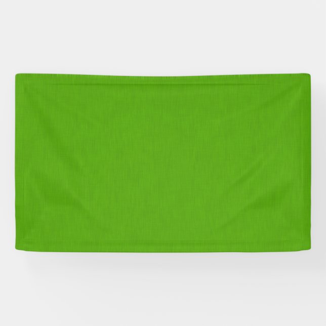 Banderoles Fond vert citron texturé calme et simple (Horizontal)