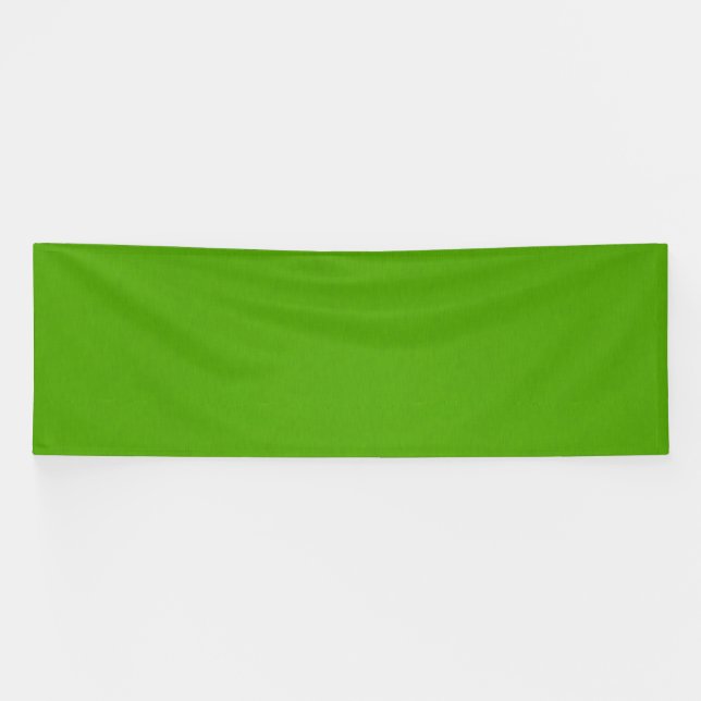 Banderoles Fond vert citron texturé calme et simple (Horizontal)